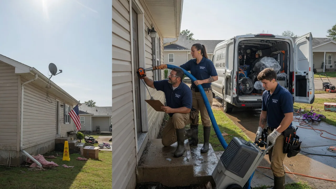 Ceiling Water Damage Restoration in Harrington, WA near me
